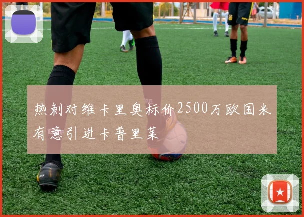 热刺对维卡里奥标价2500万欧国米有意引进卡普里莱
